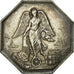 France, Token, Le Havre, Assurances la Fortune, 1843, Caqué, MS(60-62), Silver