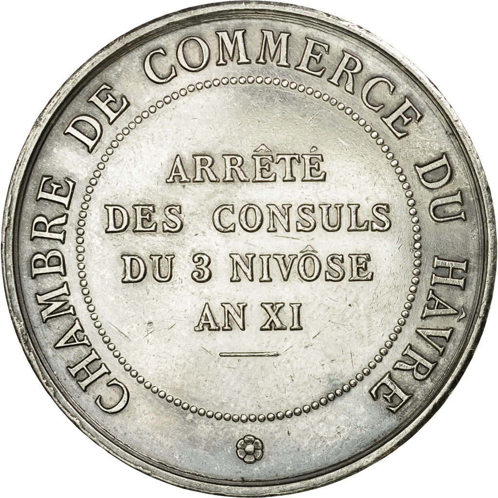 France, Jeton, Chambre de Commerce du Havre, SUP+, Argent