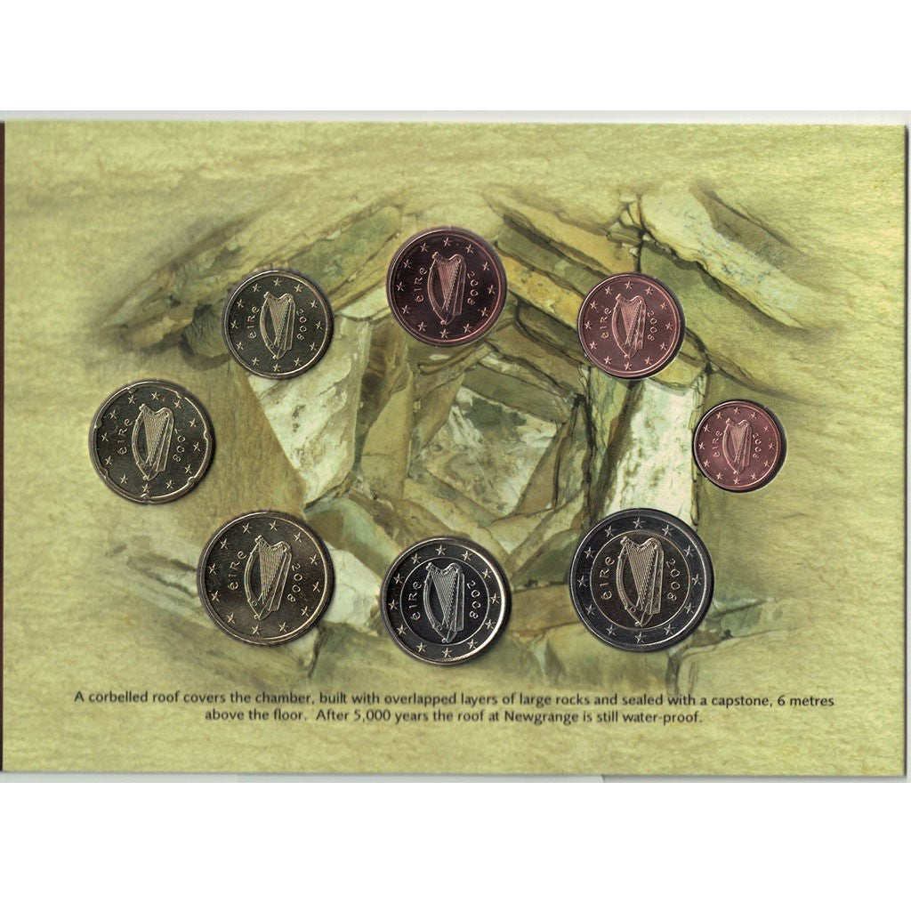 Ireland, Euro Set of 9 coins, 2008