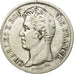 Moneta, Francia, Charles X, 5 Francs, 1830, Marseille, MB+, Argento, KM:728.10