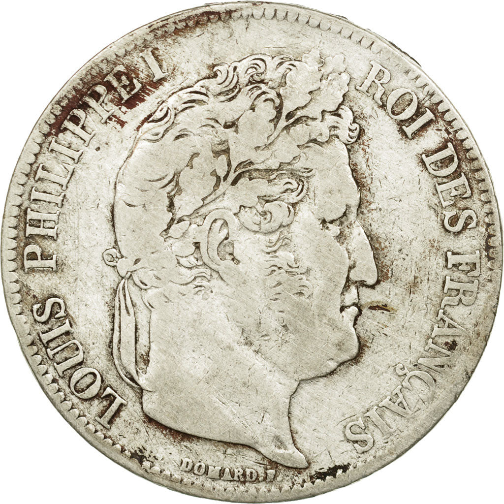 Coin, France, Louis-Philippe, 5 Francs, 1840, Paris, VF(20-25), Silver