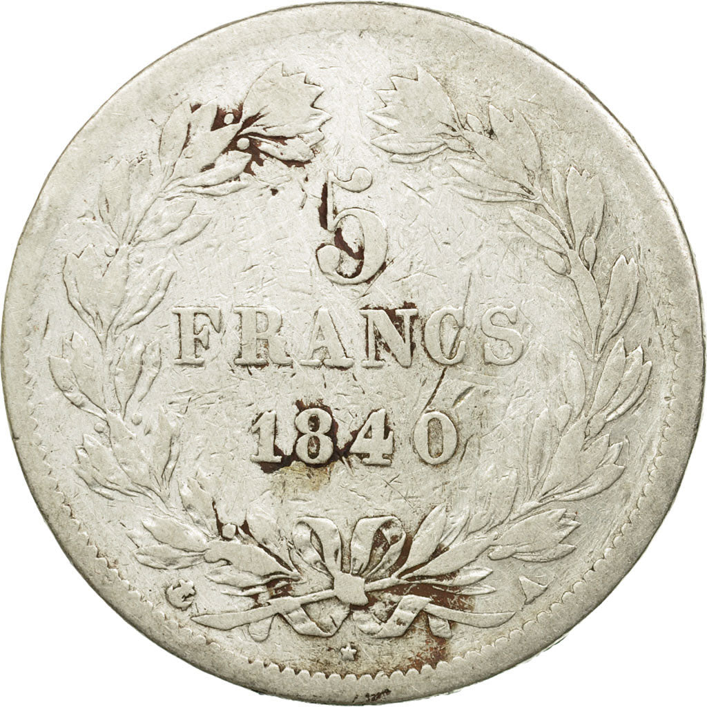 Coin, France, Louis-Philippe, 5 Francs, 1840, Paris, VF(20-25), Silver