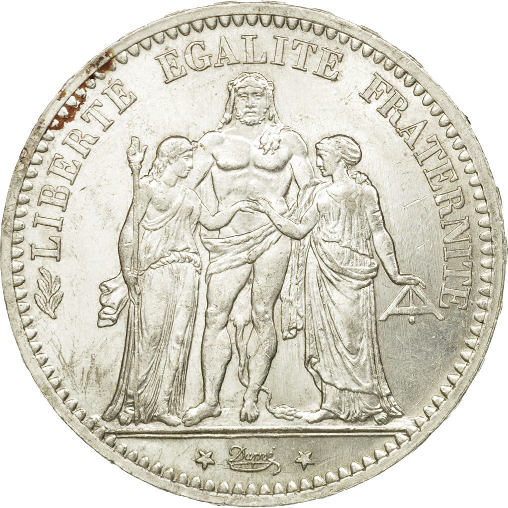 Moneta, Francia, Hercule, 5 Francs, 1874, Paris, SPL, Argento, KM:820.1