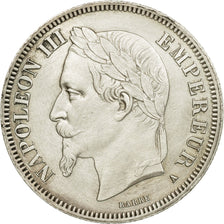 Coin, France, Napoleon III, 2 Francs, 1868, Paris, AU(55-58), Silver