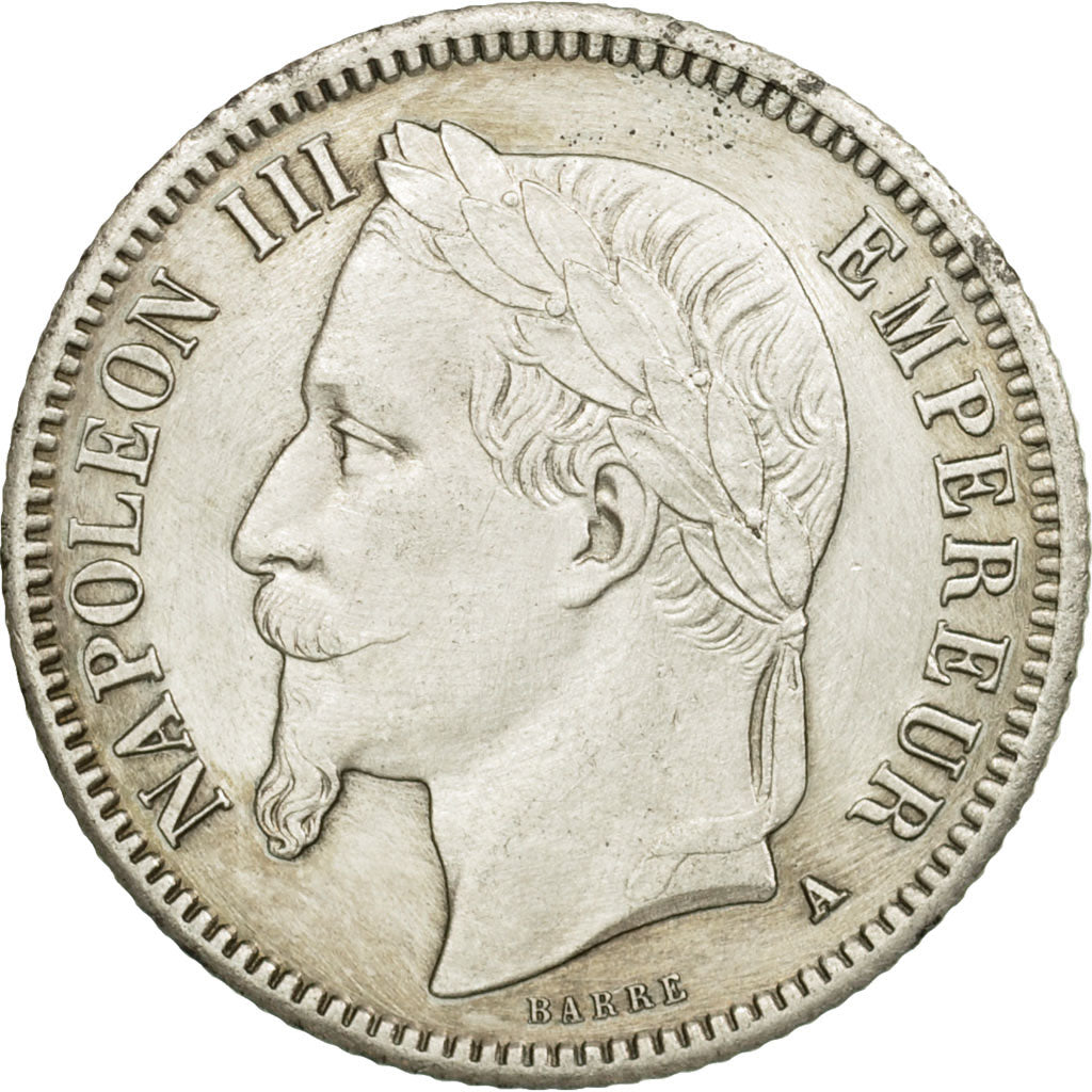 Monnaie, France, Napoléon III, Franc, 1868, Paris, SUP, Argent