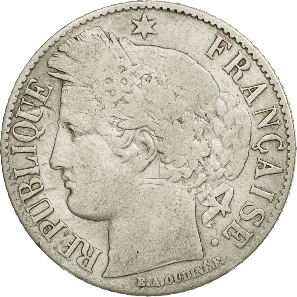 Münze, Frankreich, Cérès, Franc, 1895, Paris, S+, Silber, KM:822.1