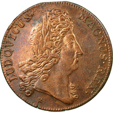 France, Token, Louis XIV, EF(40-45), Copper, Feuardent:12804