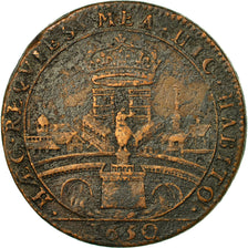 France, Jeton, Louis XIV, Conseil du Roi, 1650, TB+, Cuivre, Feuardent:3397