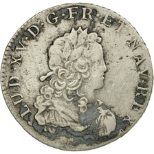 Moneta, Francia, Louis XV, 1/3 Écu de France, 1/3 Ecu, 1720, Rouen, MB+