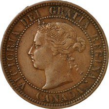 Coin, Canada, Victoria, Cent, 1891, Royal Canadian Mint, Ottawa, EF(40-45)