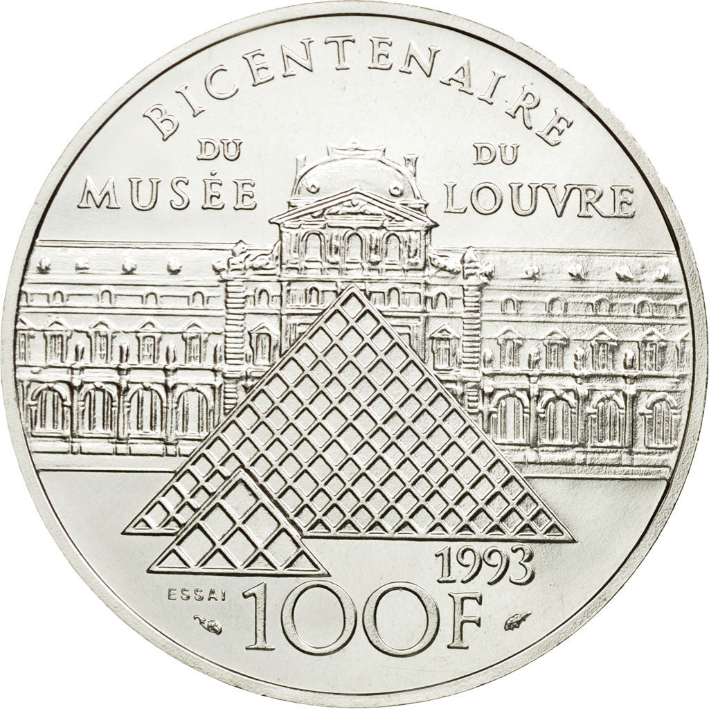 Moneta, Francia, Liberté guidant le peuple, 100 Francs, 1993, ESSAI, FDC