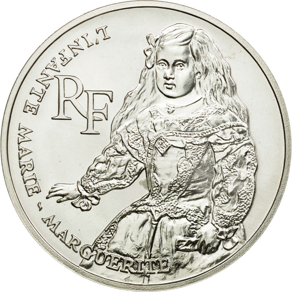 Münze, Frankreich, L'Infante, 100 Francs, 1993, ESSAI, STGL, Silber, KM:1021