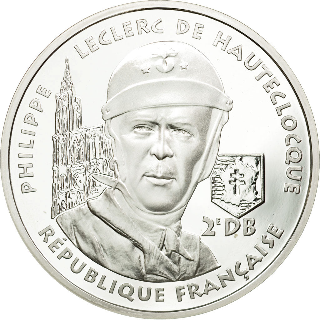 Coin, France, Général Leclerc, 100 Francs, 1994, ESSAI, MS(65-70), Silver