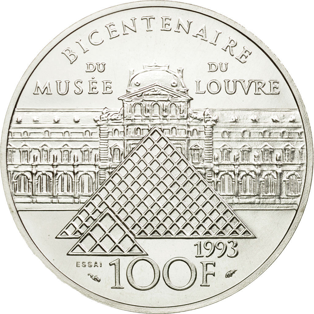 Coin, France, Sacre de Napoléon Ier, 100 Francs, 1993, ESSAI, MS(65-70)