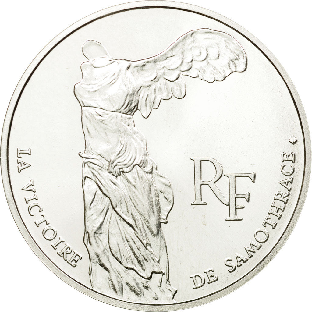 Coin, France, Victoire Samothrace, 100 Francs, 1993, ESSAI, MS(65-70), Silver