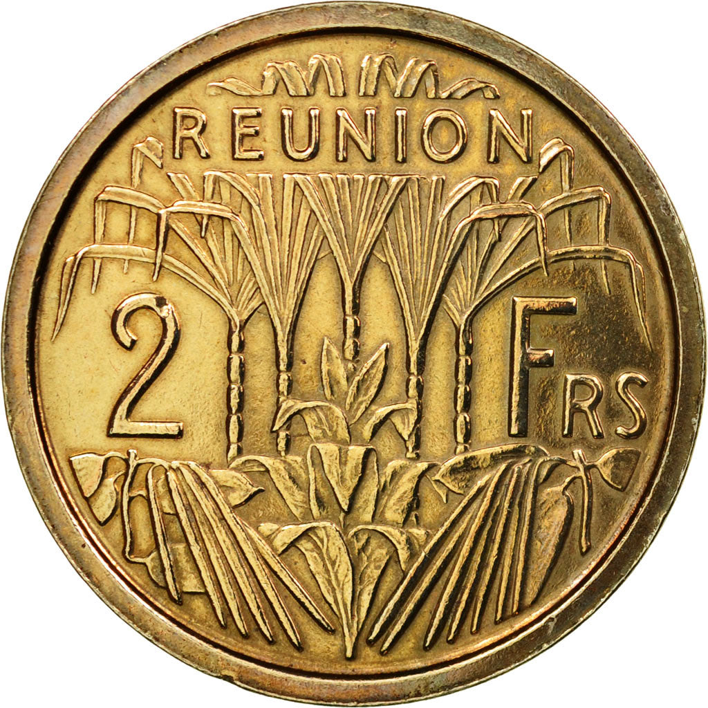 Coin, Réunion, 2 Francs, 1948, Paris, ESSAI, MS(60-62), Copper-nickel, KM:E4