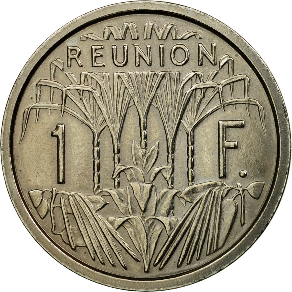 Coin, Réunion, Franc, 1948, Paris, ESSAI, MS(60-62), Copper-nickel, KM:E3