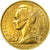 Moneda, La Reunión, 10 Francs, 1955, Paris, ESSAI, SC, Aluminio - bronce