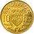 Coin, Réunion, 10 Francs, 1955, Paris, ESSAI, MS(63), Aluminum-Bronze, KM:E6