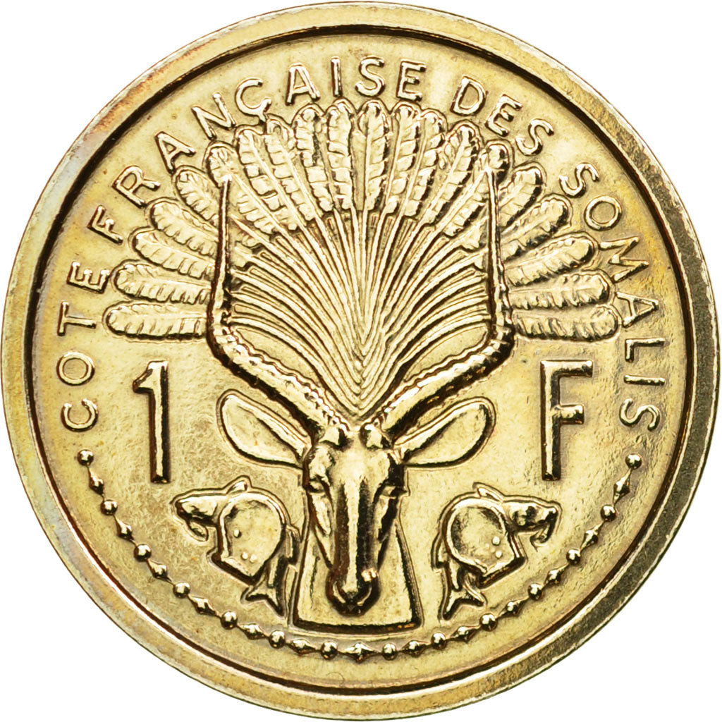 Munten, Franse kust van Somalië, Franc, 1948, Paris, ESSAI, PR+, Copper-nickel