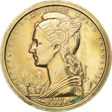 Coin, French Somaliland, Franc, 1948, Paris, ESSAI, MS(60-62), Copper-nickel