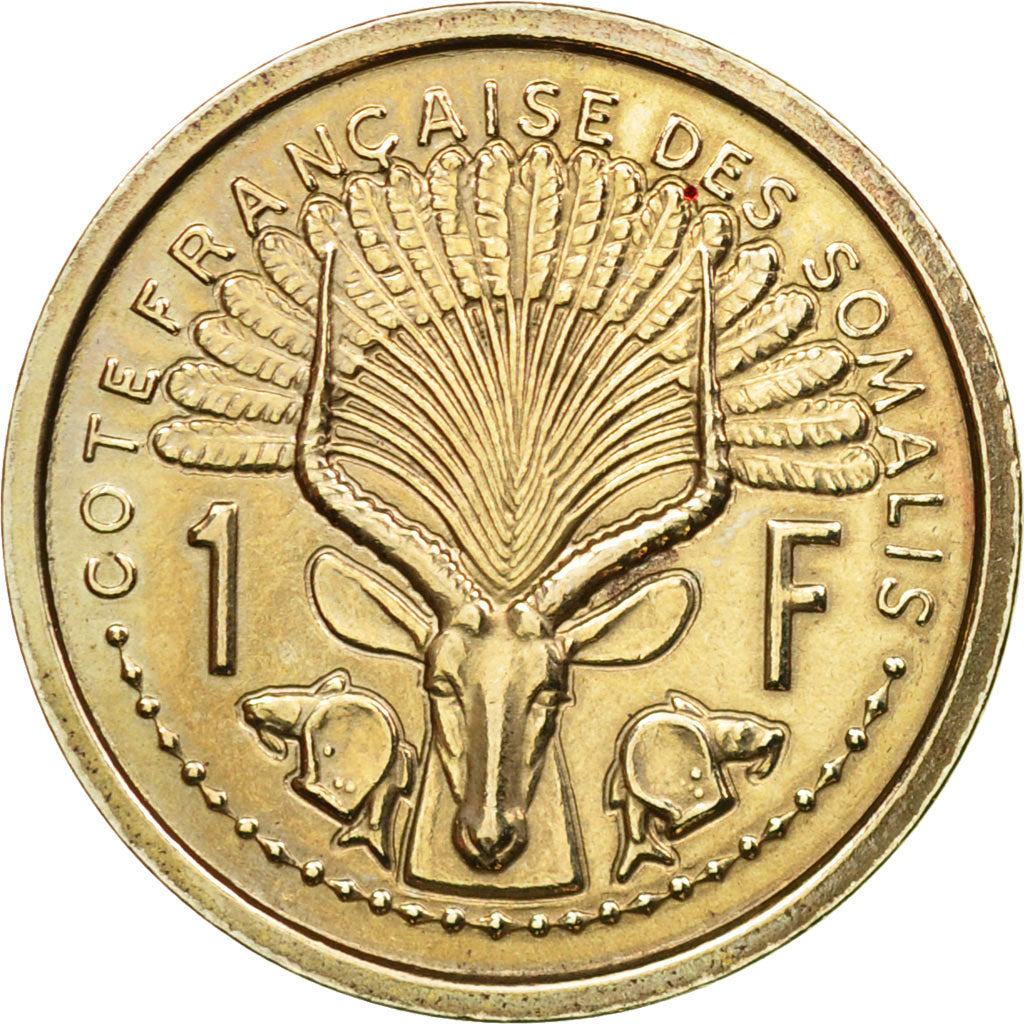 Coin, French Somaliland, Franc, 1948, Paris, ESSAI, MS(60-62), Copper-nickel