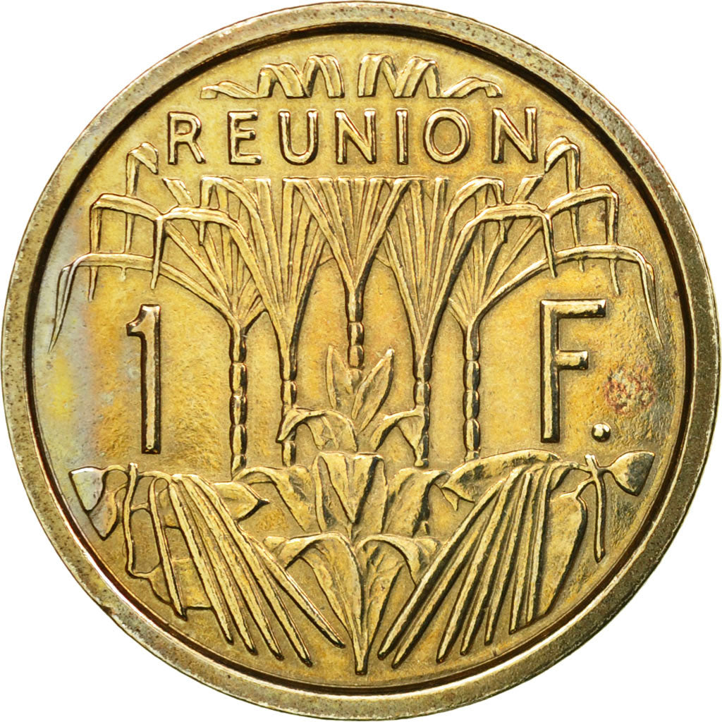 Coin, Réunion, Franc, 1948, Paris, ESSAI, MS(60-62), Copper-nickel, KM:E3