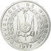 Coin, Djibouti, 5 Francs, 1977, Paris, ESSAI, MS(63), Aluminum, KM:E3