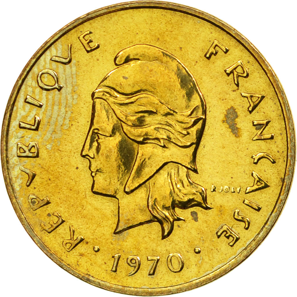 Coin, New Hebrides, Franc, 1970, Paris, ESSAI, MS(60-62)