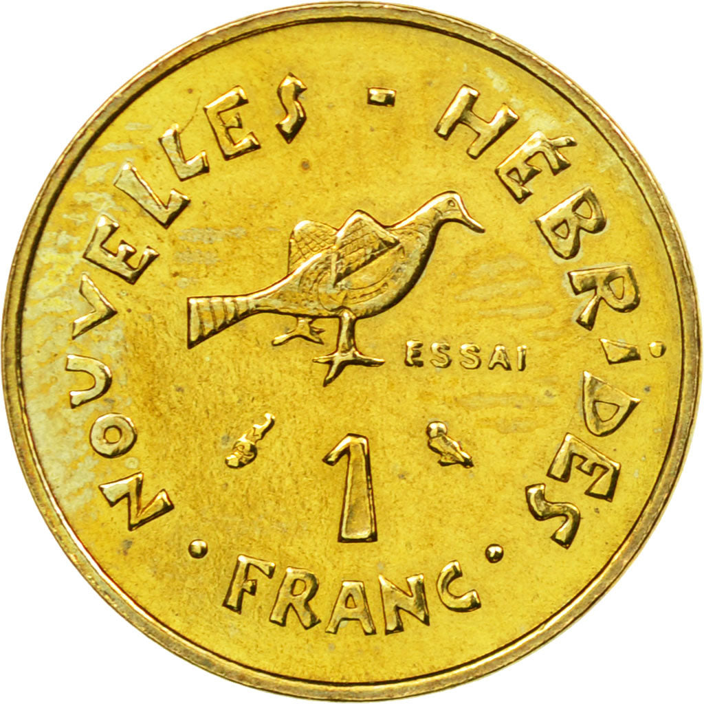 Coin, New Hebrides, Franc, 1970, Paris, ESSAI, MS(60-62)