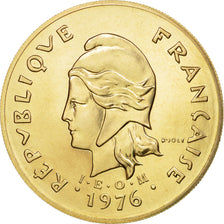 Coin, French Polynesia, 100 Francs, 1976, Paris, ESSAI, MS(65-70)