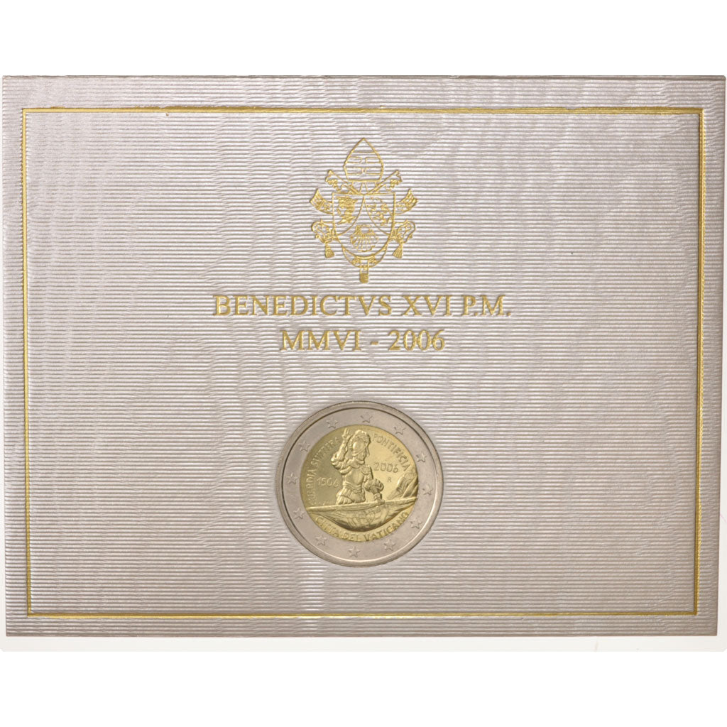 Vatican, 2 Euro, 2006, MS(65-70), Bi-Metallic