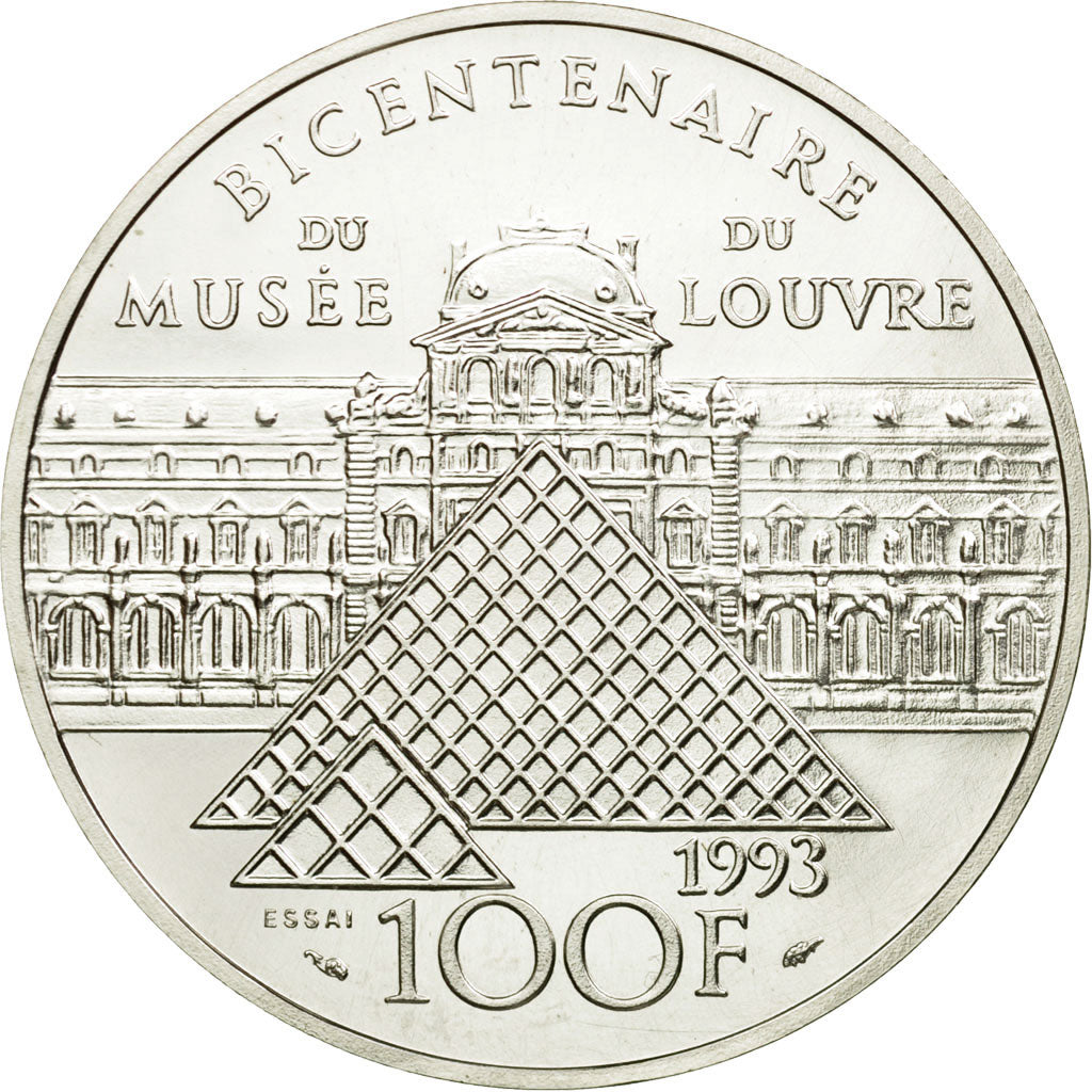 Moneta, Francia, Liberté guidant le peuple, 100 Francs, 1993, ESSAI, FDC