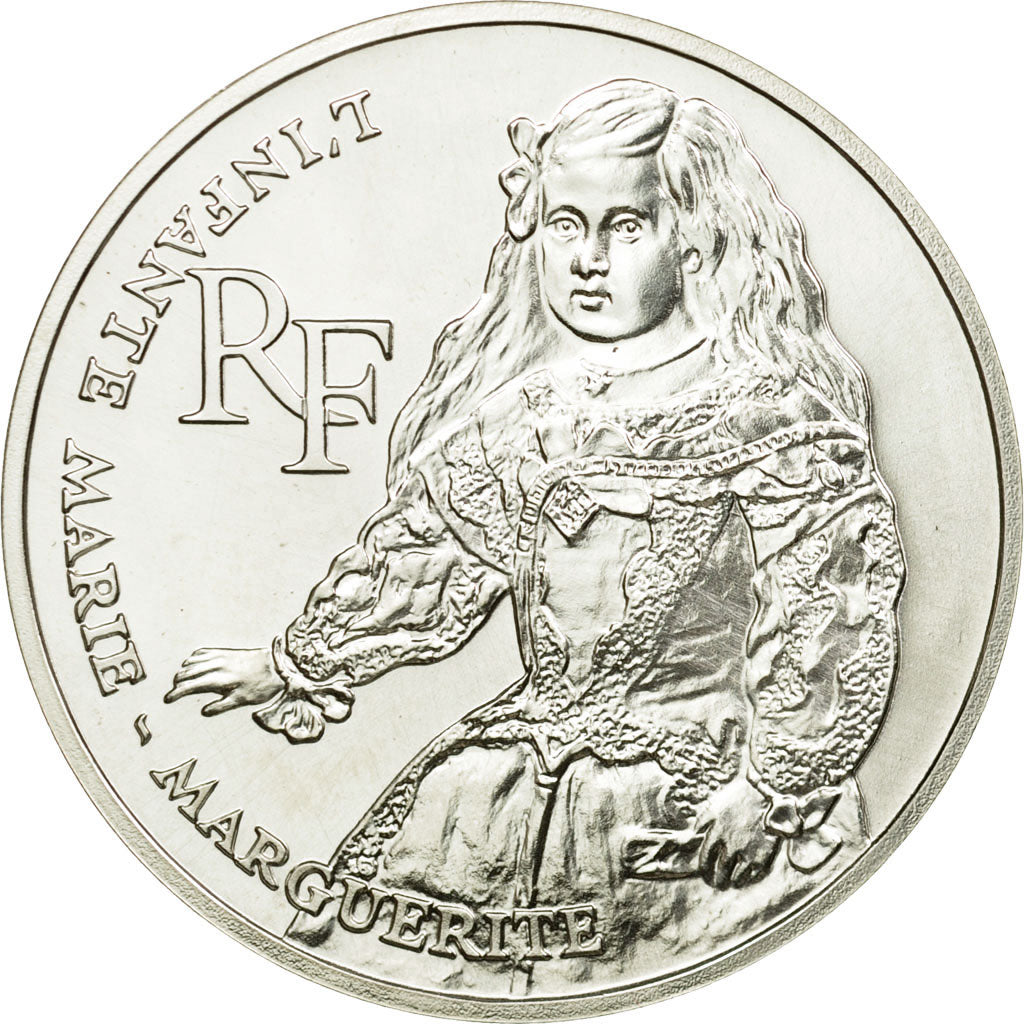 Moneta, Francia, L'Infante, 100 Francs, 1993, ESSAI, FDC, Argento, KM:1021