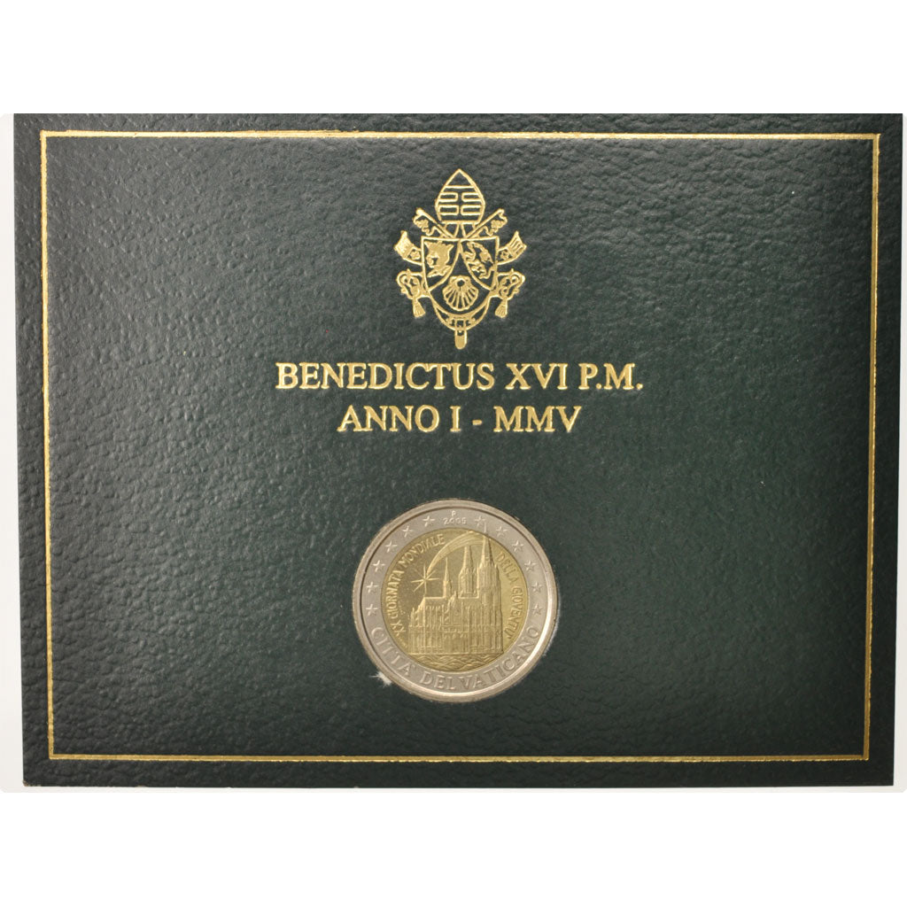 Vatican, 2 Euro, 2005, MS, Bi-Metallic