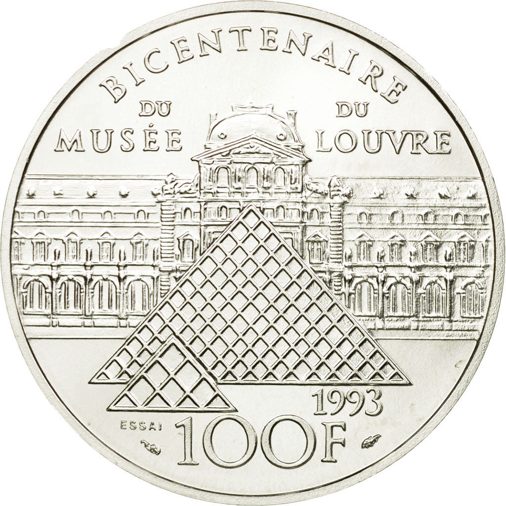 Moneta, Francia, Sacre de Napoléon Ier, 100 Francs, 1993, ESSAI, FDC, Argento