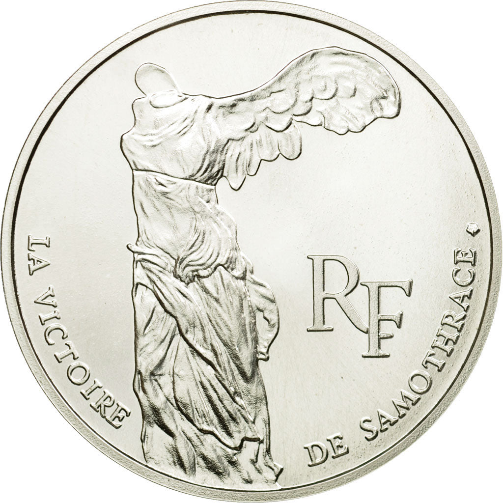 Coin, France, Victoire Samothrace, 100 Francs, 1993, ESSAI, MS(65-70), Silver