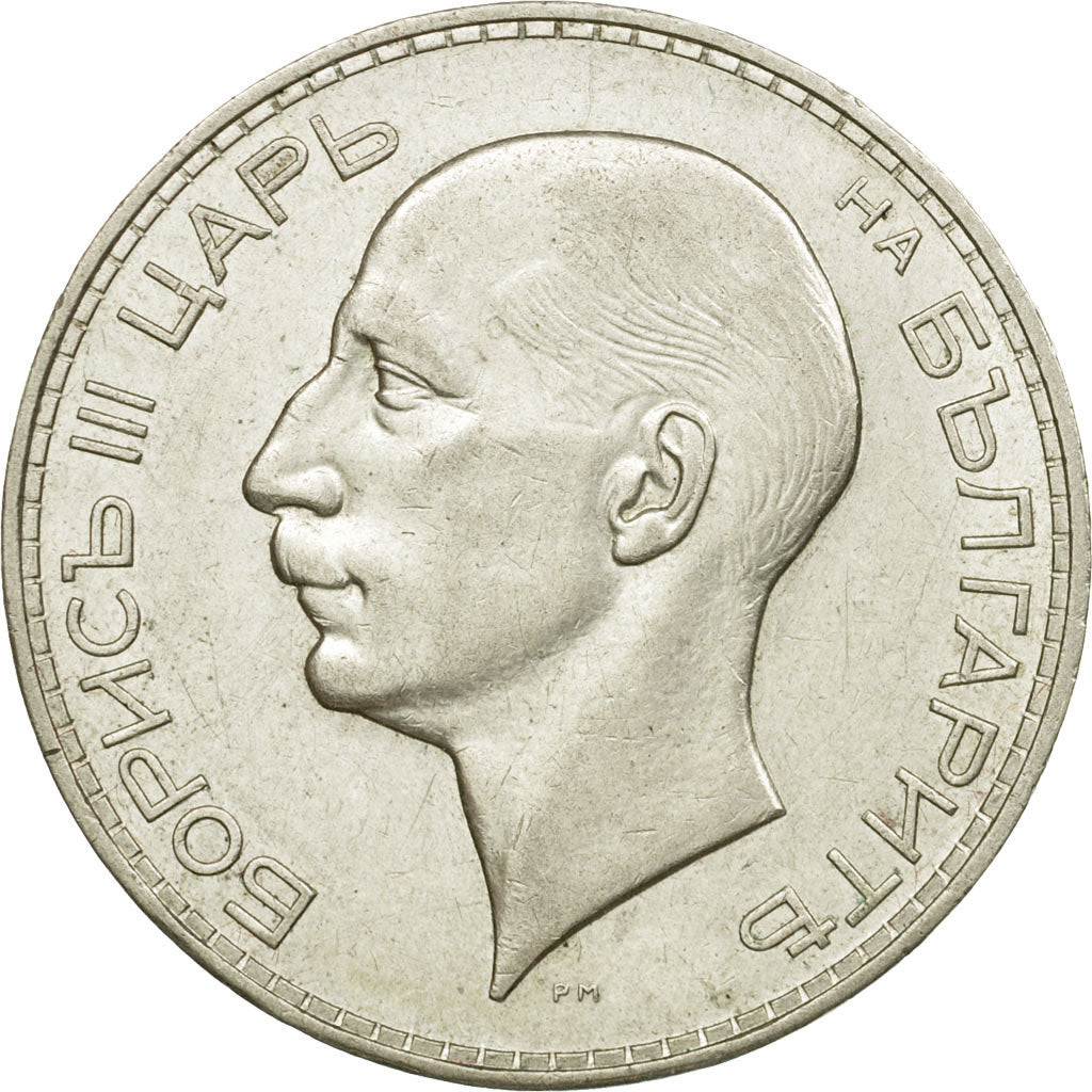 Coin, Bulgaria, Boris III, 100 Leva, 1937, Royal Mint, AU(55-58), Silver, KM:45