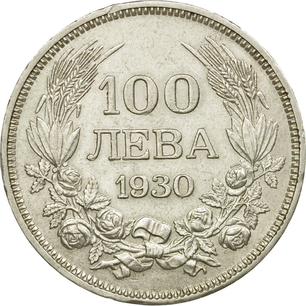 Münze, Bulgarien, Boris III, 100 Leva, 1930, Budapest, Hungary, VZ, Silber