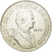 Münze, Monaco, Rainier III, 50 Francs, 1974, Paris, VZ, Silber, KM:152.1