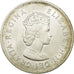 Coin, Bermuda, Elizabeth II, Crown, 1959, British Royal Mint, MS(60-62), Silver