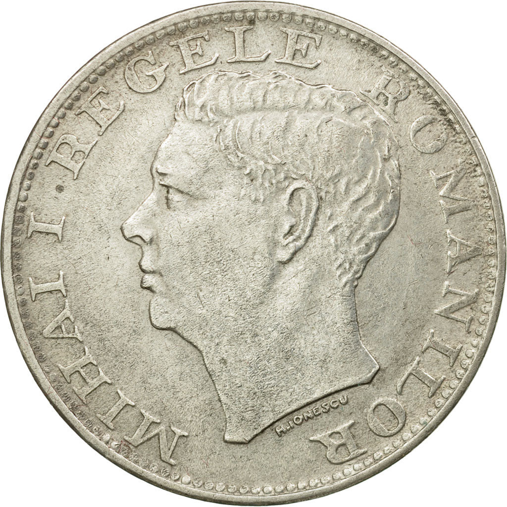 Coin, Romania, Mihai I, 500 Lei, 1944, AU(55-58), Silver, KM:65