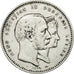 Coin, Denmark, Christian IX, 2 Kroner, 1892, Copenhagen, VF(30-35), Silver