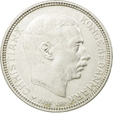 Moneta, Danimarca, Christian X, 2 Kroner, 1916, Copenhagen, BB+, Argento, KM:820