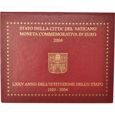 CITTÀ DEL VATICANO, 2 Euro, 2004, FDC, Bi-metallico, KM:358