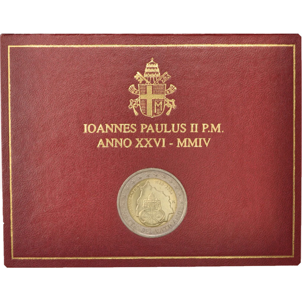 VATICAN CITY, 2 Euro, 2004, MS, Bi-Metallic, KM:358