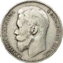 Moneta, Russia, Nicholas II, Rouble, 1901, St. Petersburg, MB, Argento, KM:59.3