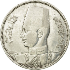 Coin, Egypt, Farouk, 10 Piastres, AH 1358/1939, British Royal Mint, EF(40-45)