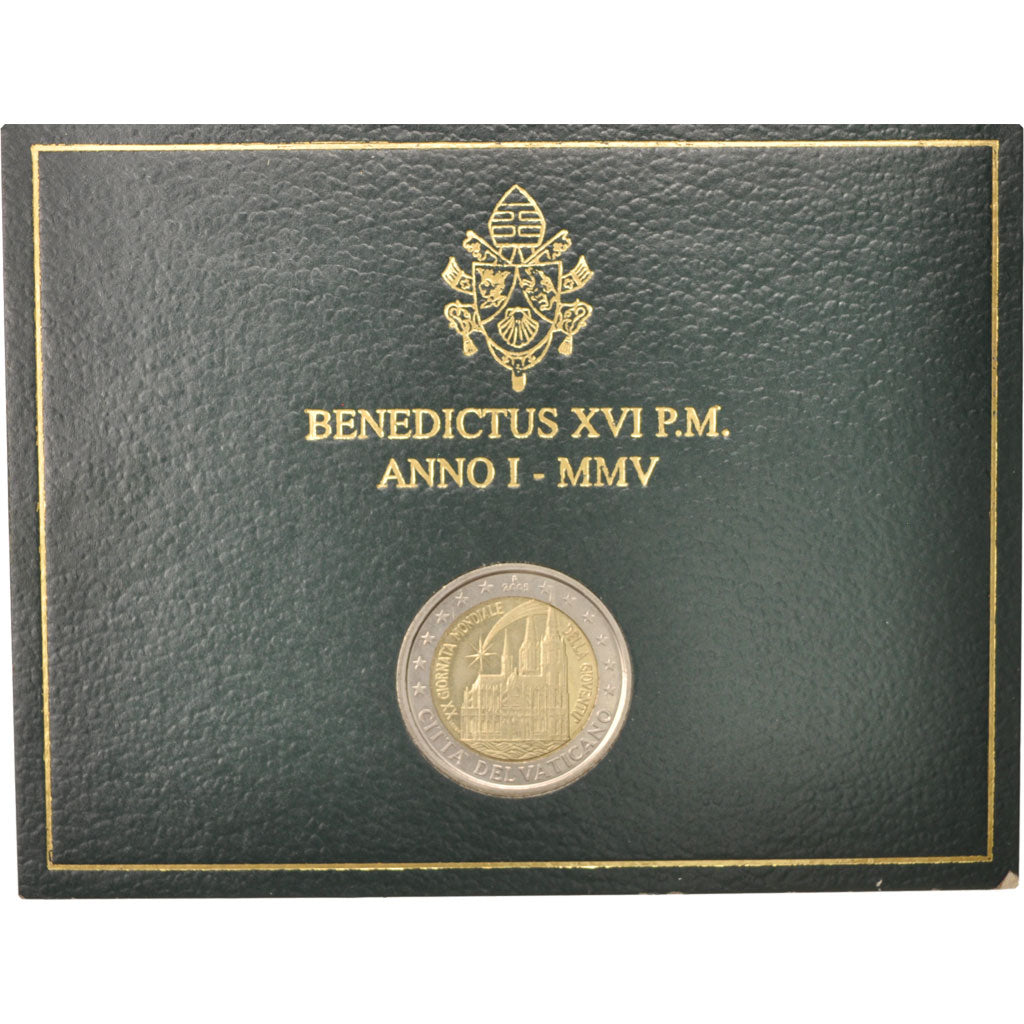 Vatican, 2 Euro, 2005, MS, Bi-Metallic