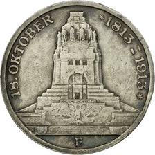 Coin, German States, SAXONY-ALBERTINE, Friedrich August III, 3 Mark, 1913